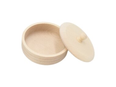 Schatulle aus Holz mit Deckel