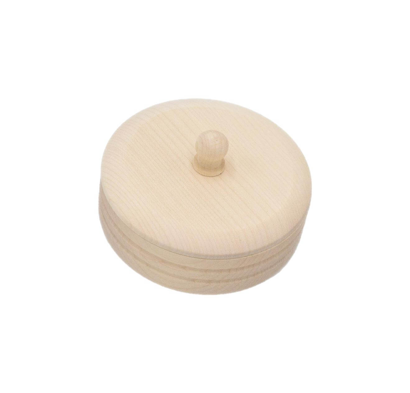 Schatulle aus Holz mit Deckel