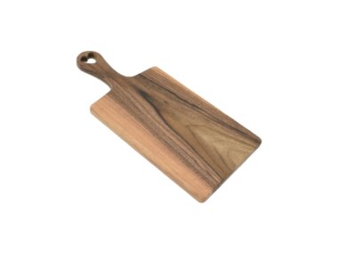 Schneidebrett aus Holz mit Herz