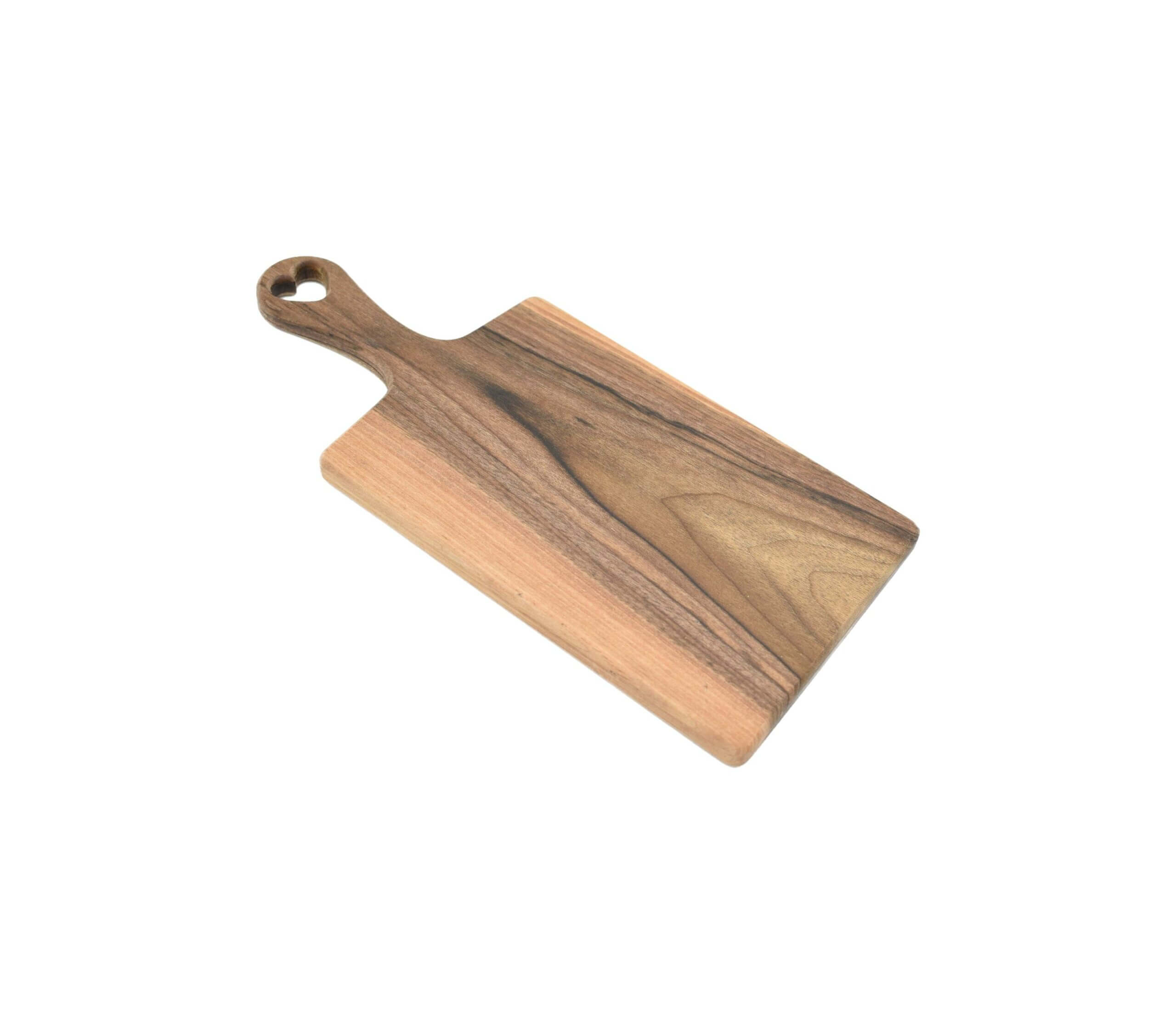 Schneidebrett aus Holz mit Herz