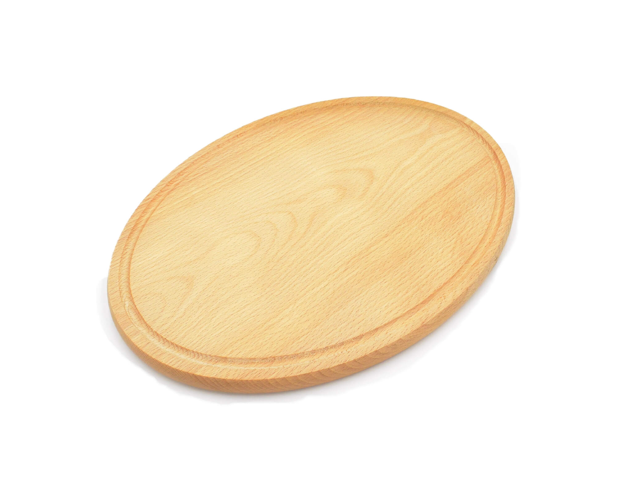 Schneidebrett aus Holz Oval