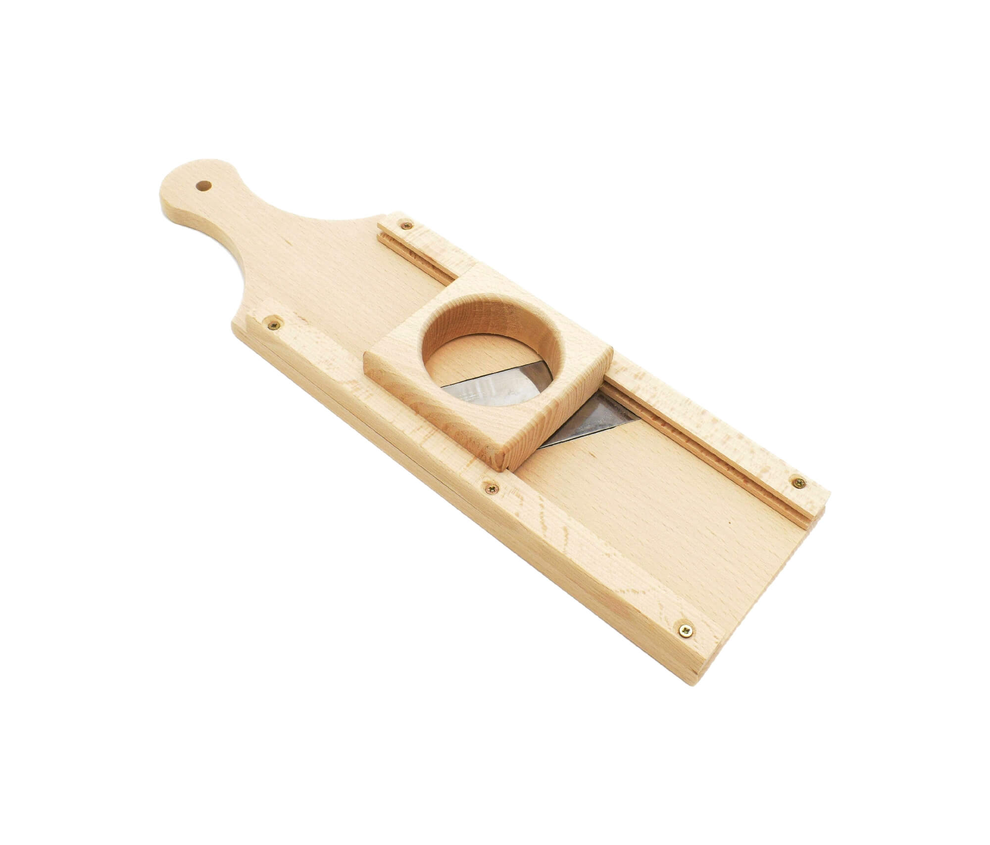 Reibeisen aus Holz 2 für Gurken