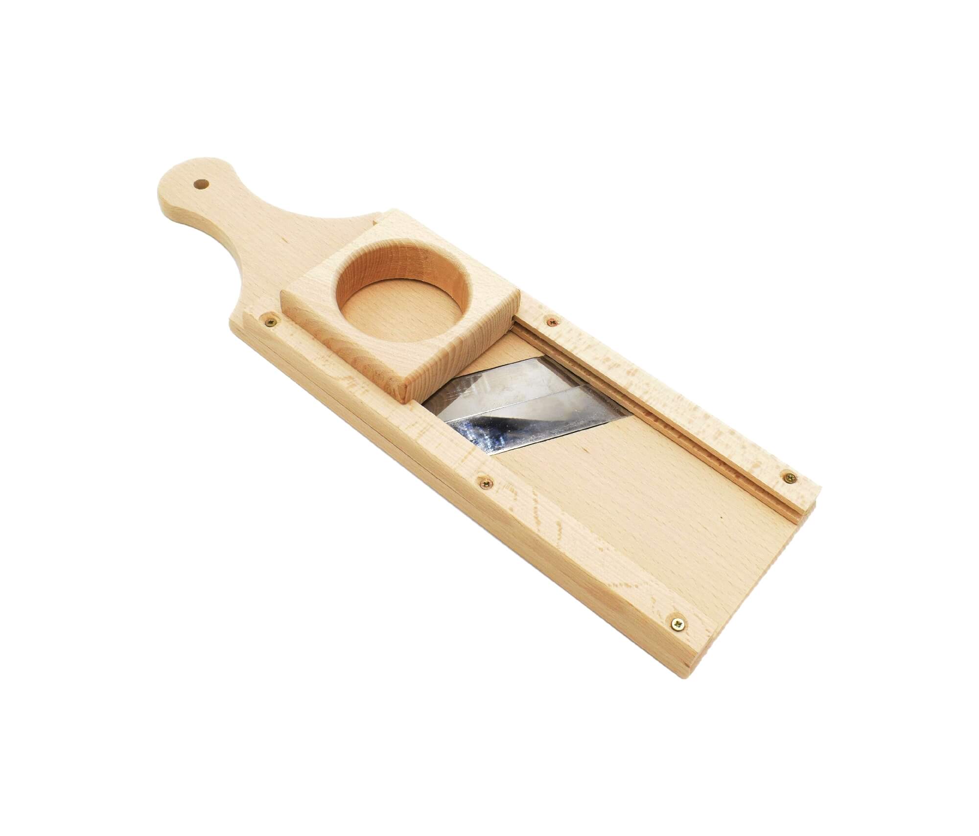 Reibeisen aus Holz 2 für Gurken