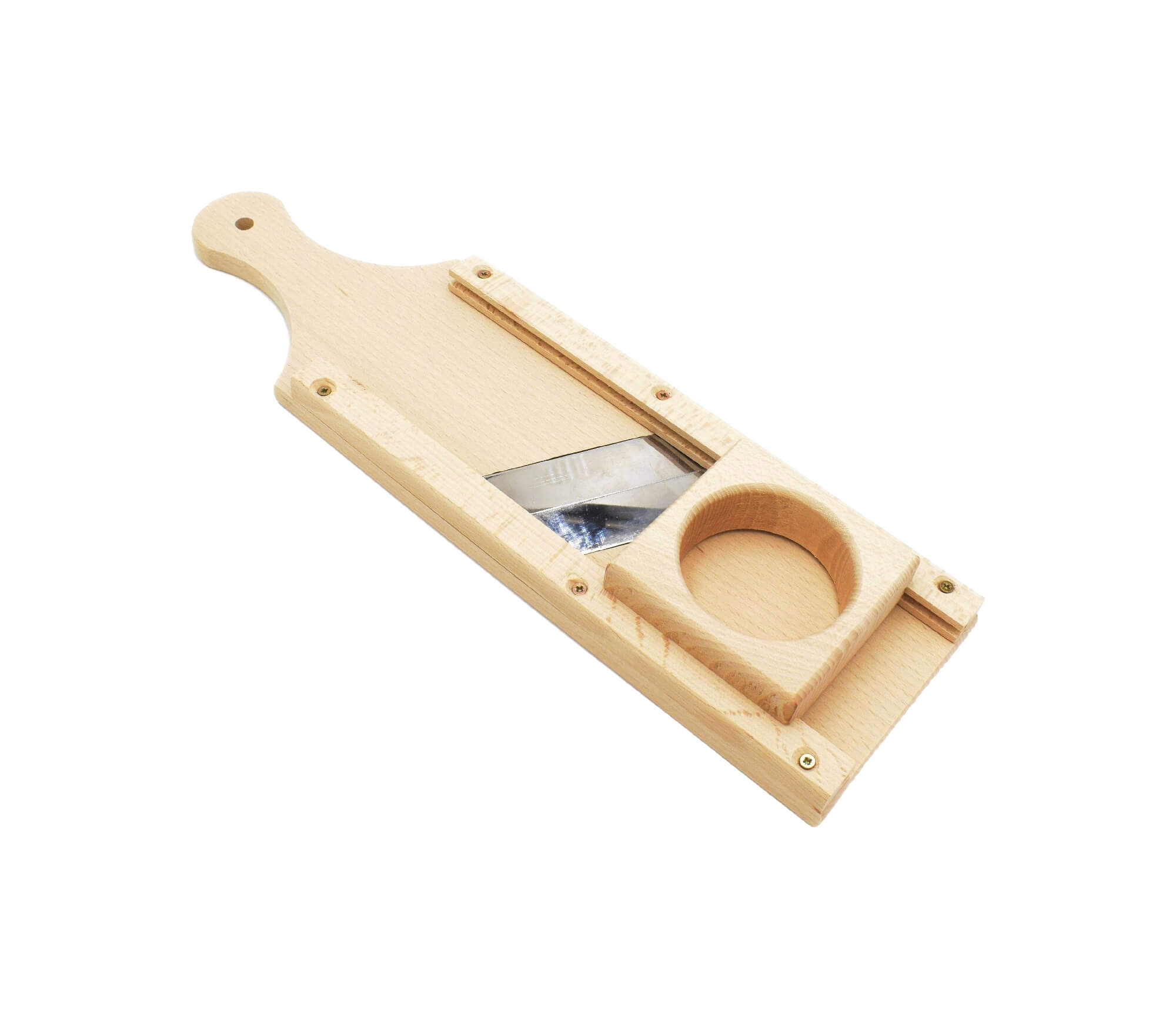 Reibeisen aus Holz 2 für Gurken