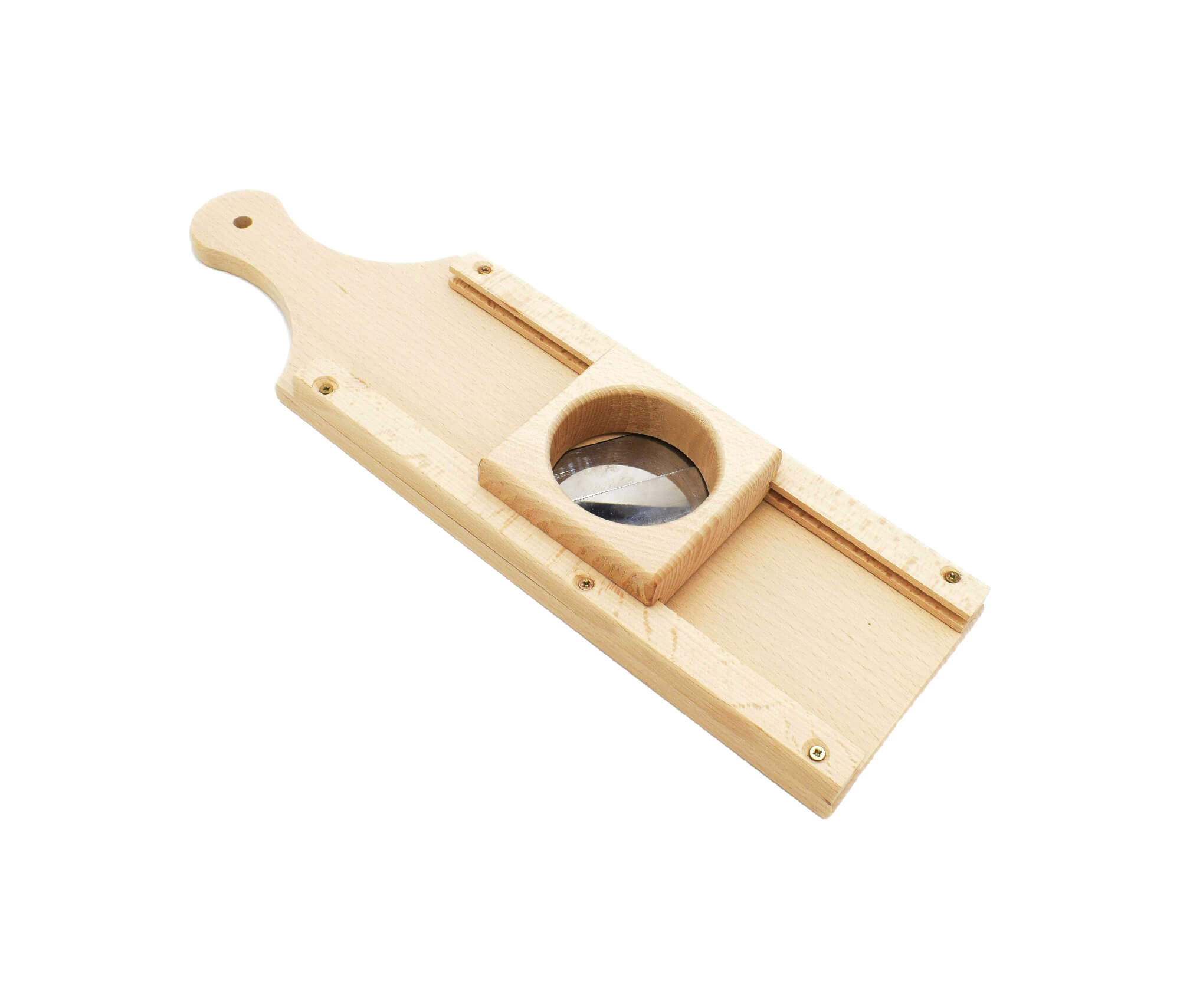 Reibeisen aus Holz 2 für Gurken