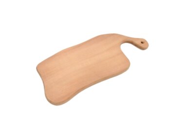 Schneidebrett aus Holz Birnenform