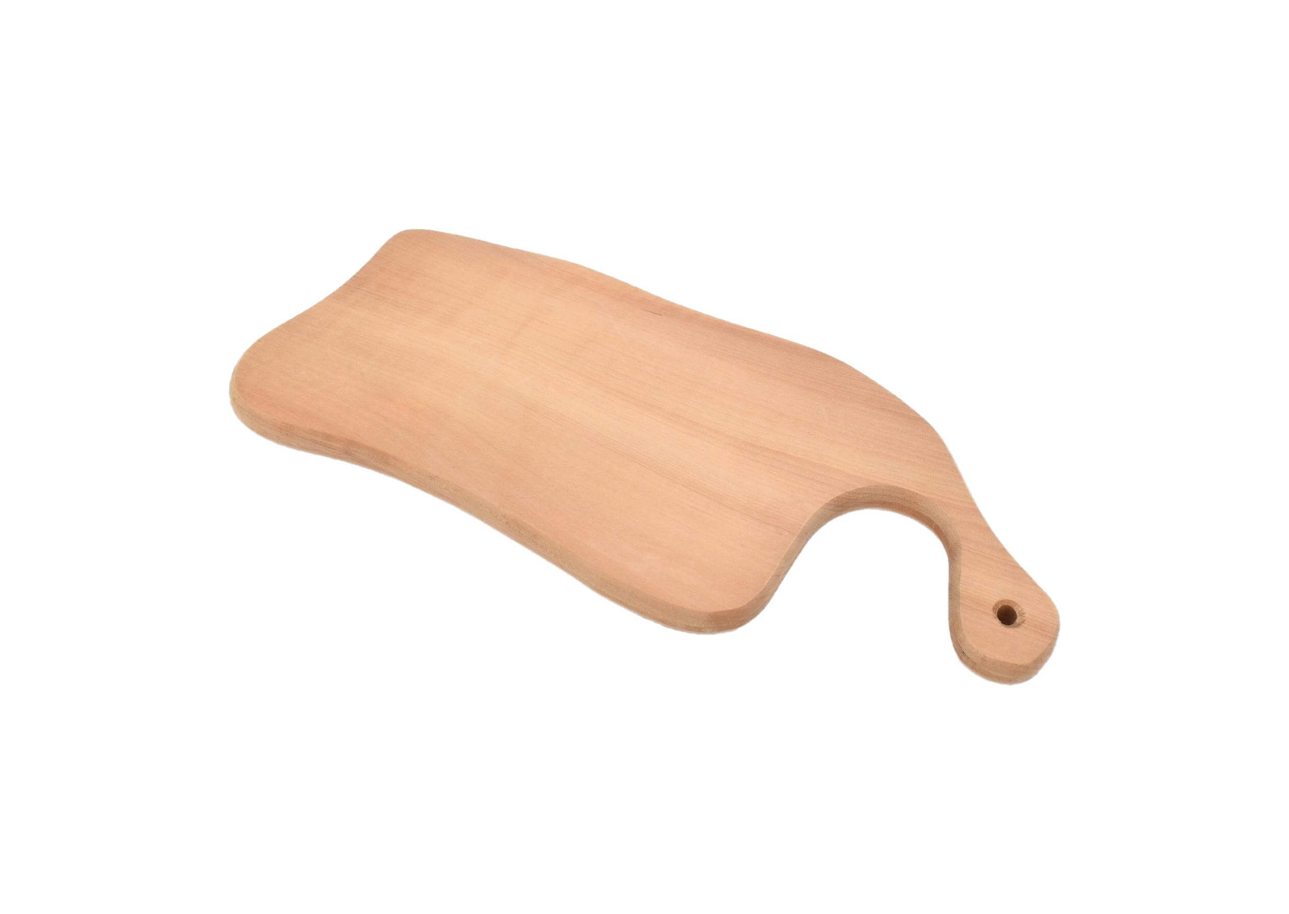 Schneidebrett aus Holz Birnenform
