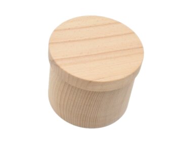 Holzdose mit Deckel